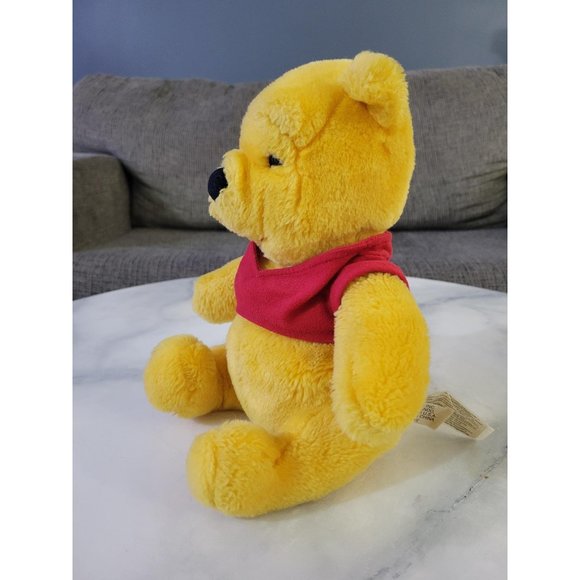 Vintage Disney Mattel Plush Pooh Bear - Picture 2 of 5